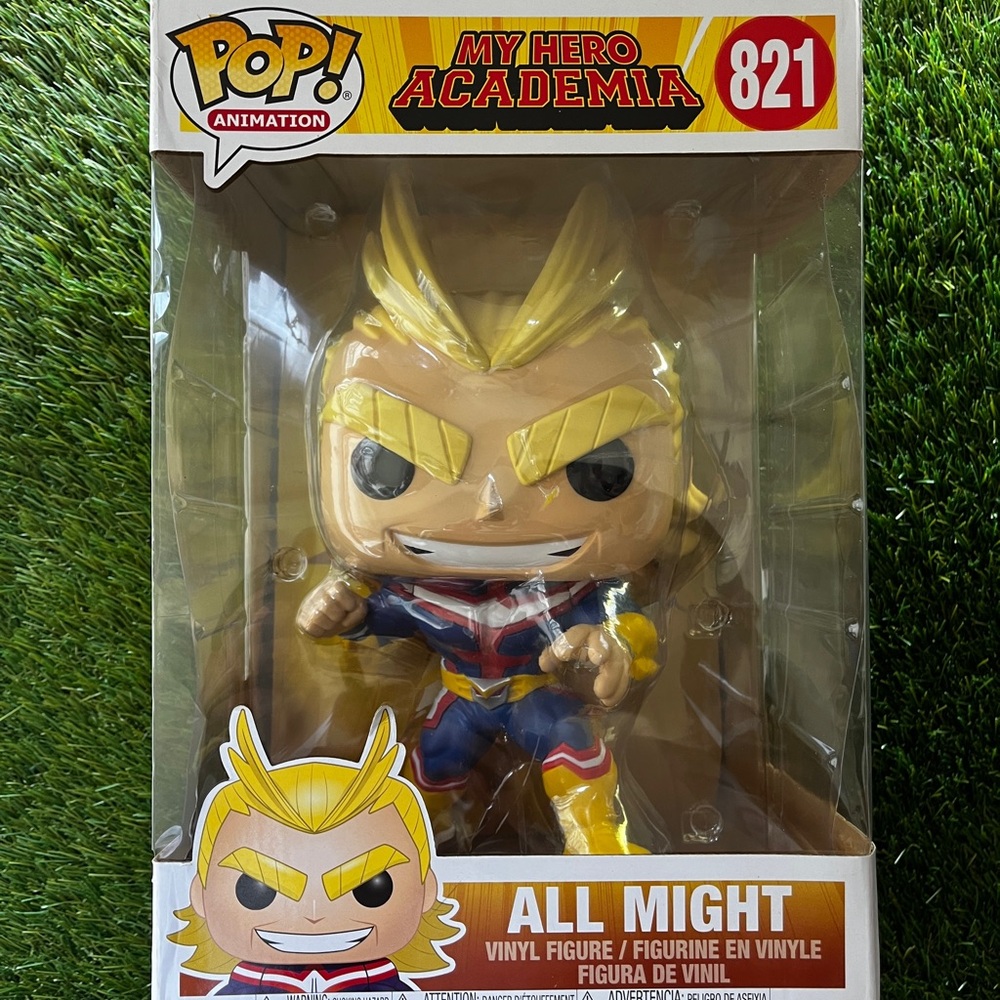 Funko Pop! Vinyl Jumbo: My Hero Academia - All Might (10 inch) #821